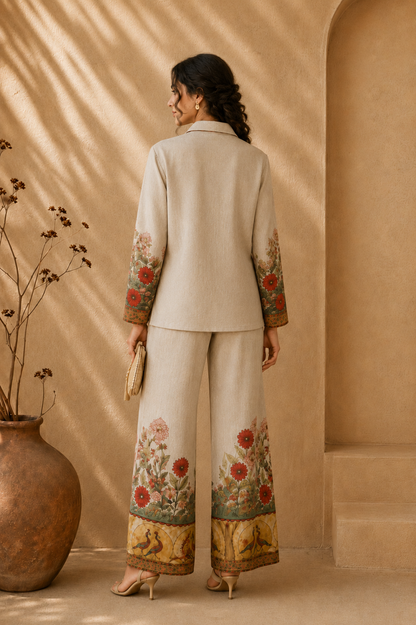 Qusuma * Women's Botanical Garden Co-ord Set #3