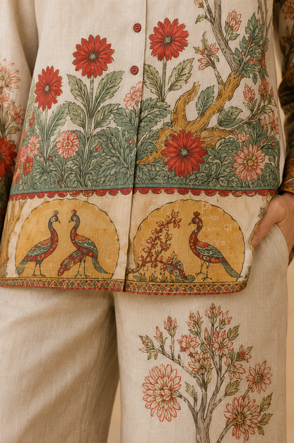 Qusuma * Women's Botanical Garden Co-ord Set #3