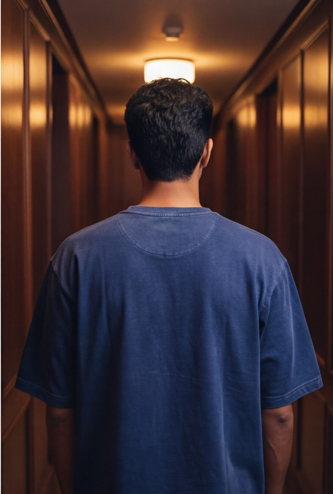 Rustic Indigo * ACID WASH OVERSIZED TEES #1