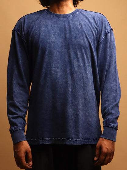 Indigo * ACID WASH SWEATSHIRT #7