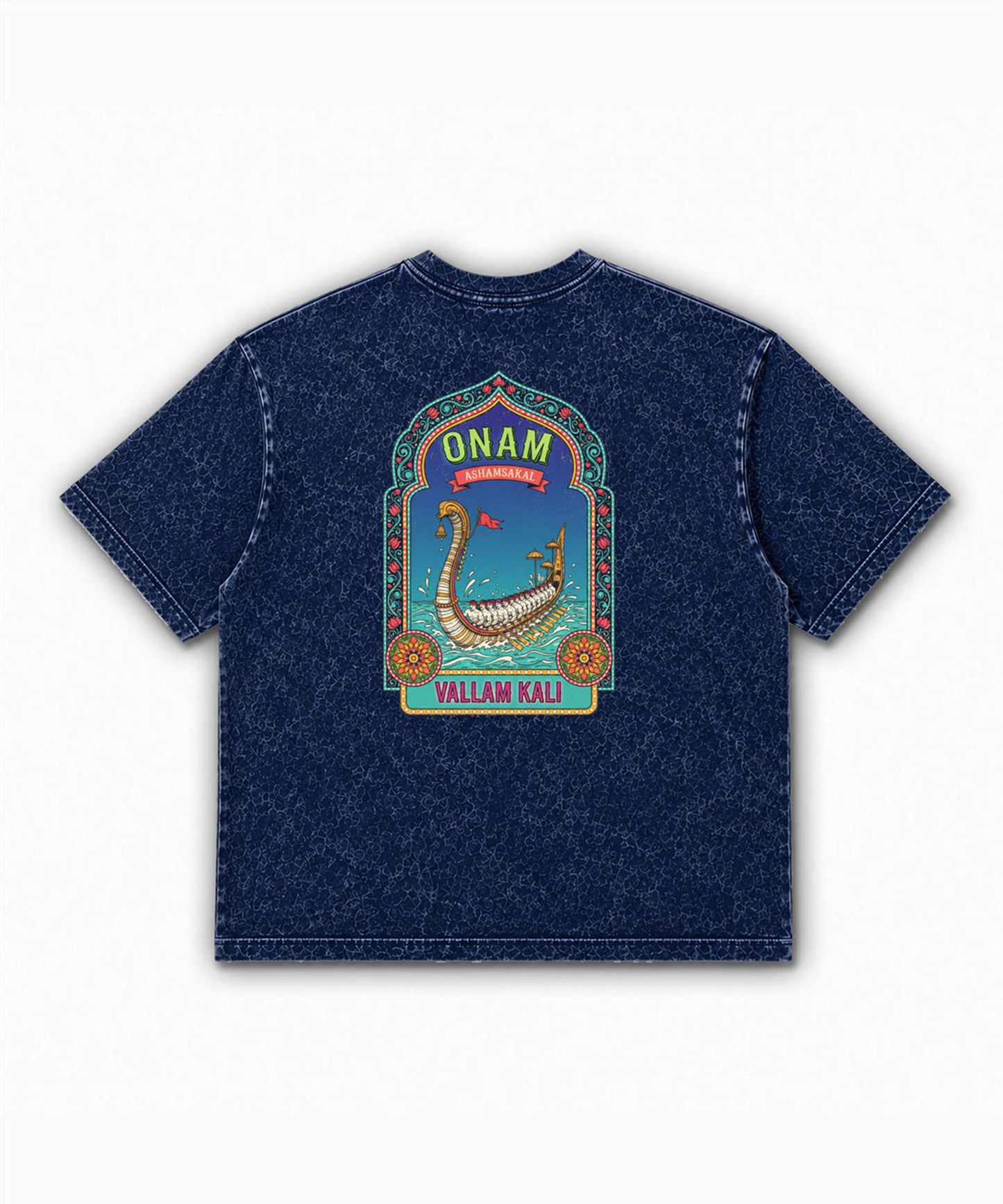 PRINTED * ACID WASH OVERSIZED TEES #13