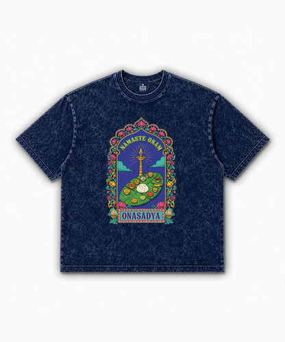 PRINTED * ACID WASH OVERSIZED TEES #7