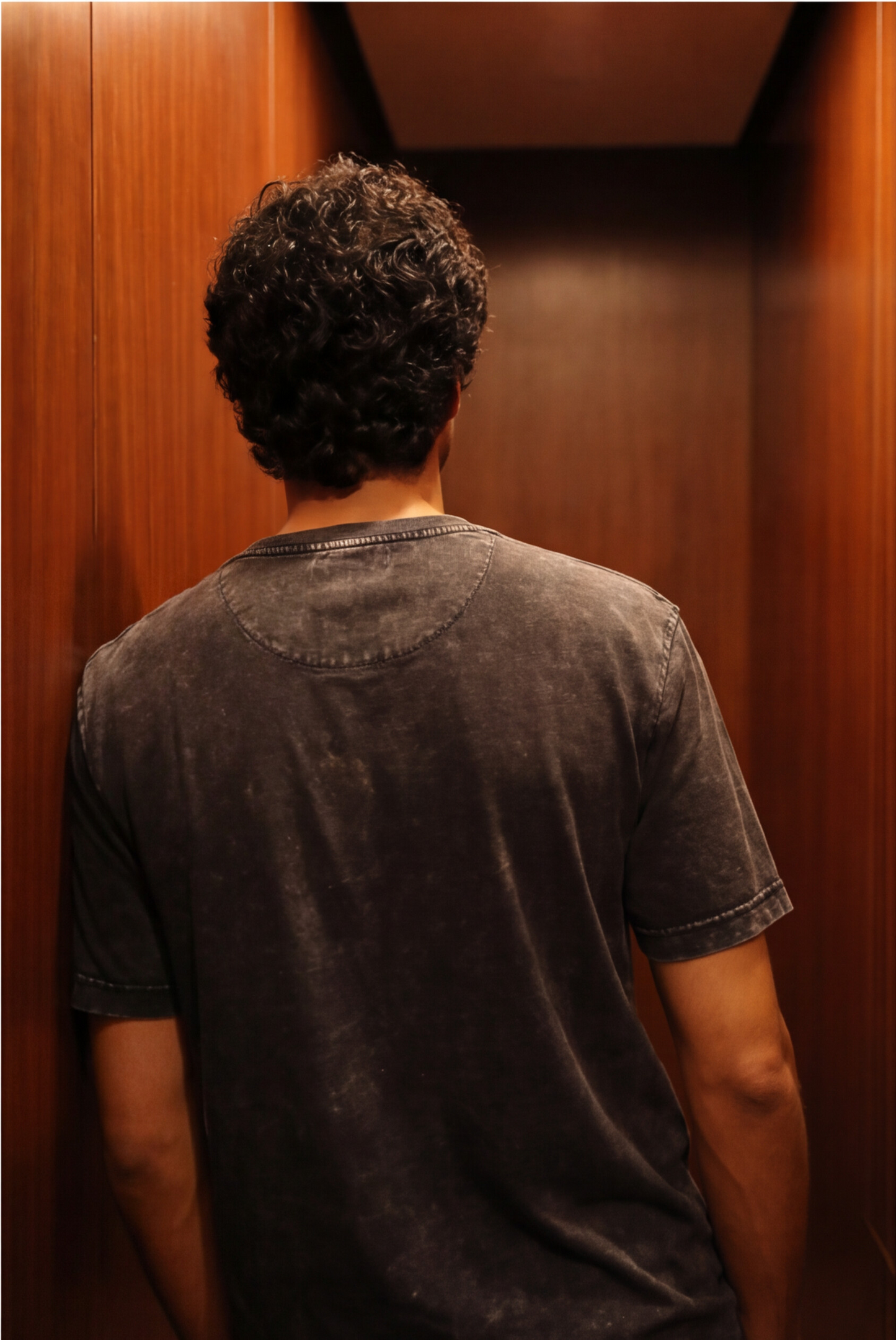 Dark Stone * ACID WASH OVERSIZED TEES #4