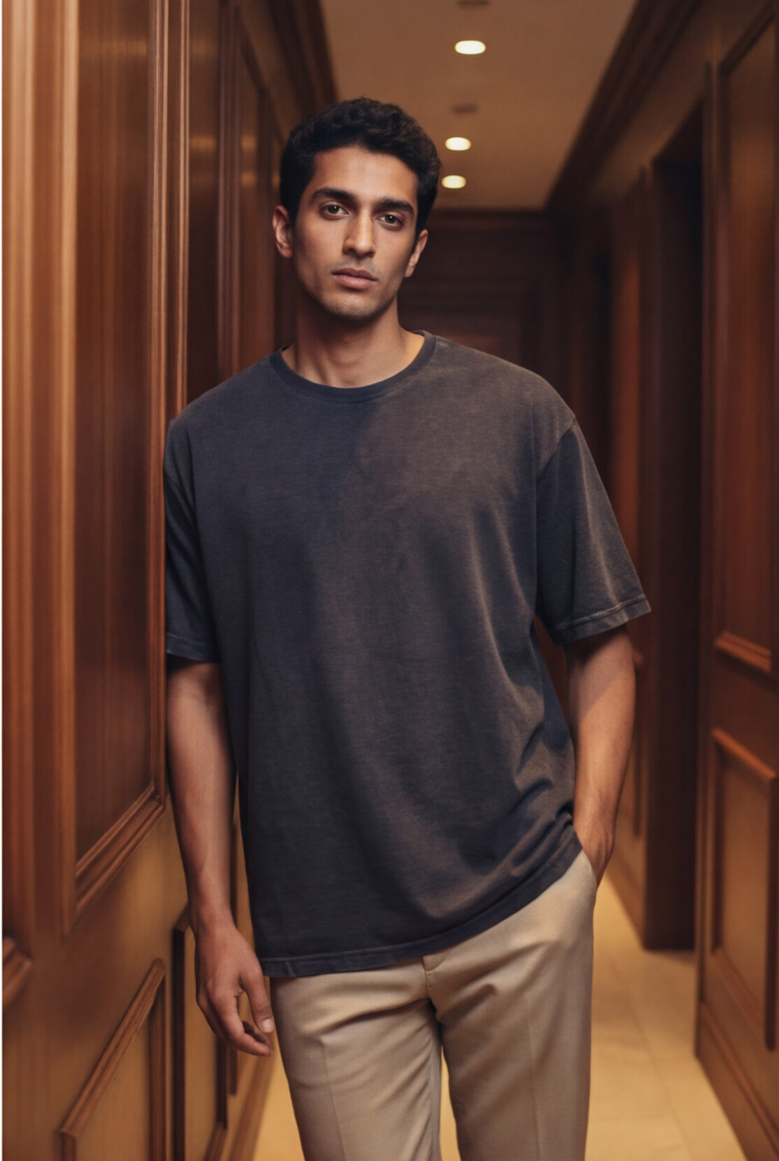 Carbon Acid * ACID WASH OVERSIZED TEES #2