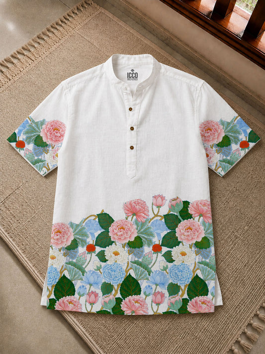 Aster * Cotton Printed Kurta Shirt #7