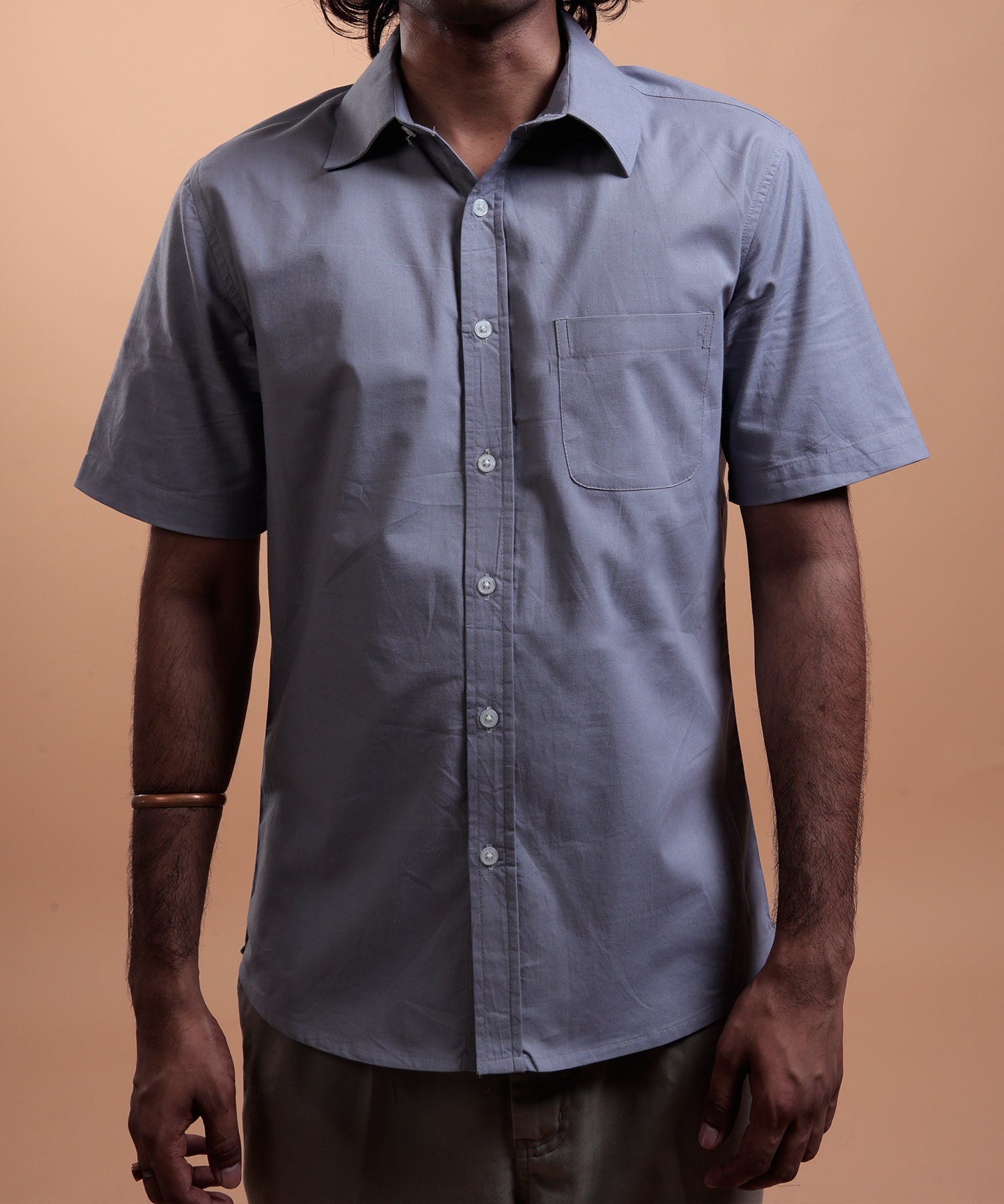 धूसर  - Cotton shirt #5
